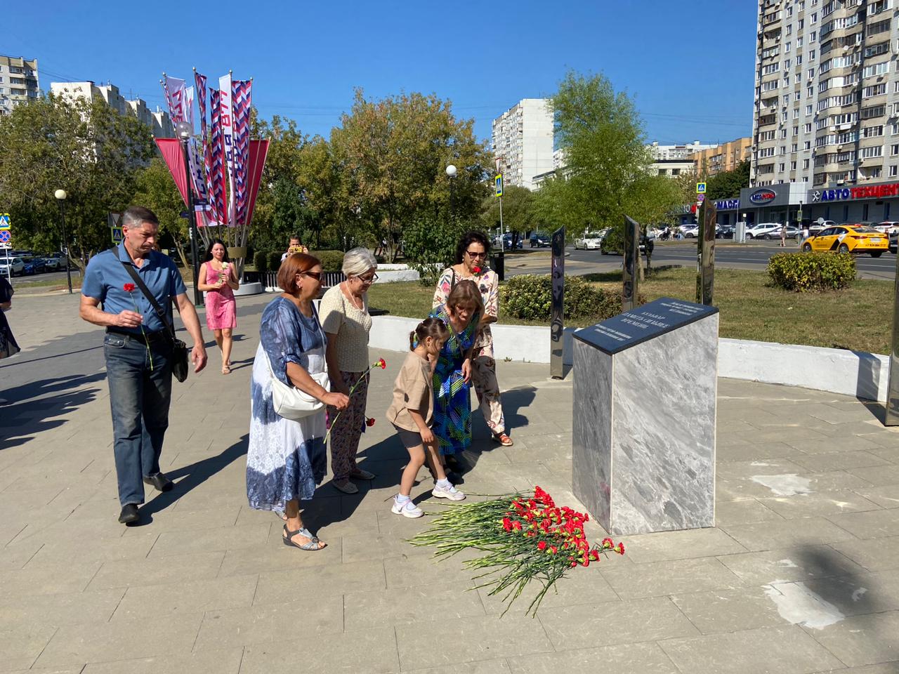 День памяти жертв Беслана в районе Митино